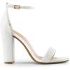 image:imageDREAM PAIRS Womens HiChunk High Heel Pump SandalsWhitepearl