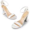 image:imageDREAM PAIRS Womens HiChunk High Heel Pump SandalsWhitepearl
