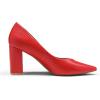image:imageDREAM PAIRS Womens High Chunky Closed Toe Block Heels Pointed Toe Wedding Party Elegant Slip On Pumps ShoesRedPu