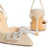 image:imageDREAM PAIRS Womens High Heels Destiny Closed Toe Strappy Heels Sexy Rhinestone Ankle Strap Pumps Wedding Bridal Party Dress Shoes DestinyGold
