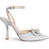 image:imageDREAM PAIRS Womens High Heels Destiny Closed Toe Strappy Heels Sexy Rhinestone Ankle Strap Pumps Wedding Bridal Party Dress Shoes DestinySilver