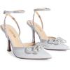image:imageDREAM PAIRS Womens High Heels Destiny Closed Toe Strappy Heels Sexy Rhinestone Ankle Strap Pumps Wedding Bridal Party Dress Shoes DestinySilver