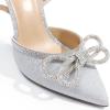 image:imageDREAM PAIRS Womens High Heels Destiny Closed Toe Strappy Heels Sexy Rhinestone Ankle Strap Pumps Wedding Bridal Party Dress Shoes DestinySilver