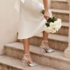 image:imageDREAM PAIRS Womens High Heels Destiny Closed Toe Strappy Heels Sexy Rhinestone Ankle Strap Pumps Wedding Bridal Party Dress Shoes DestinySilver