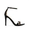 image:imageDREAM PAIRS Womens High Heels Flower Ankle Strap Stilettos Round Open Toe Dressy Sexy SandalsBlackPat