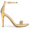 image:imageDREAM PAIRS Womens High Heels Flower Ankle Strap Stilettos Round Open Toe Dressy Sexy SandalsGoldmetallic