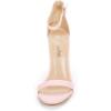 image:imageDREAM PAIRS Womens High Heels Flower Ankle Strap Stilettos Round Open Toe Dressy Sexy SandalsPink