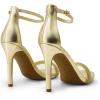 image:imageDREAM PAIRS Womens High Heels Flower Ankle Strap Stilettos Round Open Toe Dressy Sexy SandalsWhite