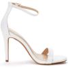image:imageDREAM PAIRS Womens High Heels Flower Ankle Strap Stilettos Round Open Toe Dressy Sexy SandalsWhitePat