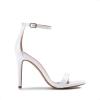 image:imageDREAM PAIRS Womens High Heels Flower Ankle Strap Stilettos Round Open Toe Dressy Sexy SandalsWhitePu