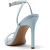 image:imageDREAM PAIRS Womens High Stilettos Open Square Toe Ankle Strap Heels Sexy Comfort Strappy Dress Shoes Wedding Bridal Pumps SandalsBabyBlue