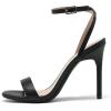 image:imageDREAM PAIRS Womens High Stilettos Open Square Toe Ankle Strap Heels Sexy Comfort Strappy Dress Shoes Wedding Bridal Pumps SandalsBlack