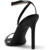 image:imageDREAM PAIRS Womens High Stilettos Open Square Toe Ankle Strap Heels Sexy Comfort Strappy Dress Shoes Wedding Bridal Pumps SandalsBlack
