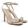 image:imageDREAM PAIRS Womens High Stilettos Open Square Toe Ankle Strap Heels Sexy Comfort Strappy Dress Shoes Wedding Bridal Pumps SandalsGold