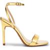 image:imageDREAM PAIRS Womens High Stilettos Open Square Toe Ankle Strap Heels Sexy Comfort Strappy Dress Shoes Wedding Bridal Pumps SandalsGoldpat