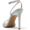 image:imageDREAM PAIRS Womens High Stilettos Open Square Toe Ankle Strap Heels Sexy Comfort Strappy Dress Shoes Wedding Bridal Pumps SandalsSilver