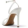 image:imageDREAM PAIRS Womens High Stilettos Open Square Toe Ankle Strap Heels Sexy Comfort Strappy Dress Shoes Wedding Bridal Pumps SandalsWhite