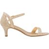 image:imageDREAM PAIRS Womens Lexii Fashion Stilettos Open Toe Pump Heel SandalsGoldGlitter