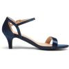 image:imageDREAM PAIRS Womens Lexii Fashion Stilettos Open Toe Pump Heel SandalsNavysatin