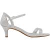 image:imageDREAM PAIRS Womens Lexii Fashion Stilettos Open Toe Pump Heel SandalsSilverGlitter