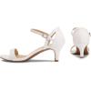 image:imageDREAM PAIRS Womens Lexii Fashion Stilettos Open Toe Pump Heel SandalsWhitePu