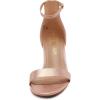 image:imageDREAM PAIRS Womens LowChunk Low Heel Pump SandalChampagnePearl