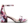 image:imageDREAM PAIRS Womens LowChunk Low Heel Pump SandalFloral
