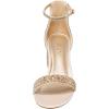 image:imageDREAM PAIRS Womens LowChunk Low Heel Pump SandalGoldRhinestone