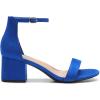 image:imageDREAM PAIRS Womens LowChunk Low Heel Pump SandalRoyalBlue