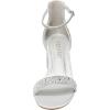 image:imageDREAM PAIRS Womens LowChunk Low Heel Pump SandalSilverRhinestone