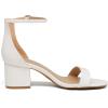 image:imageDREAM PAIRS Womens LowChunk Low Heel Pump SandalWhite