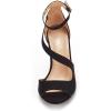 image:imageDREAM PAIRS Womens NILE Fashion Stilettos Open Toe Pump Heel SandalsBlack