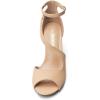 image:imageDREAM PAIRS Womens NILE Fashion Stilettos Open Toe Pump Heel SandalsDark Nude