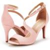 image:imageDREAM PAIRS Womens NILE Fashion Stilettos Open Toe Pump Heel SandalsPink