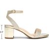 image:imageDREAM PAIRS Womens Open Toe Ankle Strap Low Block Chunky Heels Sandals Party Dress Pumps ShoesGoldGlitter