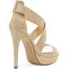 image:imageDREAM PAIRS Womens Open Toe High Stilettos Platform Party Pump Heel Sandals Charlotte