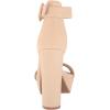 image:imageDREAM PAIRS Womens Platform Heel Sandals Open Toe Ankle Strap Heel Fashion Wedding Party Dress Sandals ShoesNudeNubuck