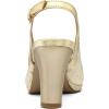 image:imageDREAM PAIRS Womens Sexy High Chunky Heels Peep Toe Platform Block Slingback Dress Pumps ShoesGold