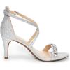 image:imageDREAM PAIRS Womens Strappy Stiletto High Heels Open Toe Rhinestone Wedding Dress Shoes Sparkly SandalsSilverrhinestone