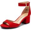 Red/Suede