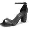 Black/Rhinestone
