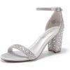Silver/Rhinestone
