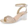 Gold/Clear-rhinestone