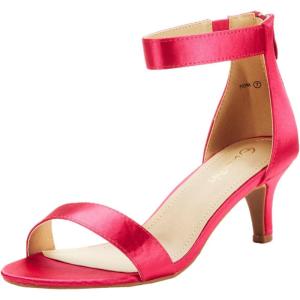image:imageDREAM PAIRS Womens Fiona Fashion Stilettos Open Toe Pump Heeled SandalsFuchsia