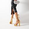 image:imageDREAM PAIRS High Heels Chunky Block Platform Heels for Women Strappy Gladiator Sexy Open Toe Heels Dressy Pumps SandalsGold