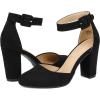 image:imageDREAM PAIRS Womens High Heel Ankle Strap Closed Toe Chunky Wedding Pumps ShoesBlackSuede