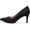 image:imageDREAM PAIRS Womens High Stiletto Heels Closed Pointed Toe Dress Pumps Shoes for Wedding Work Office Business 3 InchesBlackSuede