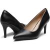 image:imageDREAM PAIRS Womens High Stiletto Heels Closed Pointed Toe Dress Pumps Shoes for Wedding Work Office Business 3 InchesBlackpu