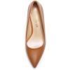 image:imageDREAM PAIRS Womens High Stiletto Heels Closed Pointed Toe Dress Pumps Shoes for Wedding Work Office Business 3 InchesBrownpu