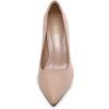 image:imageDREAM PAIRS Womens High Stiletto Heels Closed Pointed Toe Dress Pumps Shoes for Wedding Work Office Business 3 InchesNudeSuede